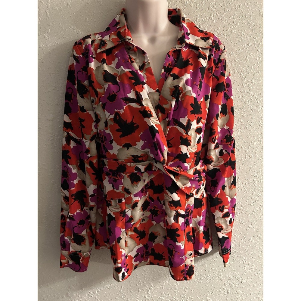 New Size 10 Madison Michelle Crisscross Top #361 *8